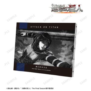 진격의 거인_미카사 Ani-Art BLACK LABEL 제2탄 F0호 캔버스 보드