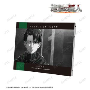 進撃の巨人_リヴァイ Ani-Art BLACK LABEL 第2弾 F0号キャンバスボード