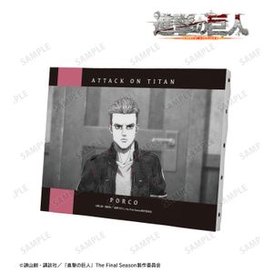 진격의 거인_포르코 Ani-Art BLACK LABEL 제2탄 F0호 캔버스 보드