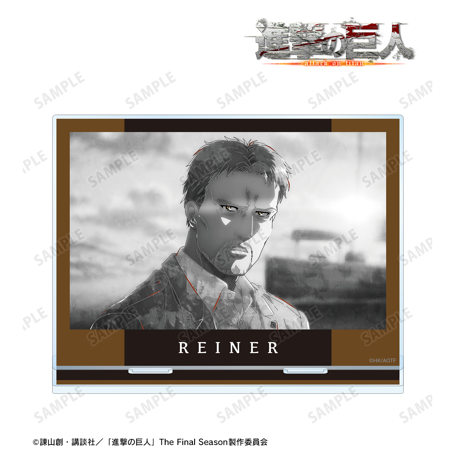 進撃の巨人_ライナー Ani-Art BLACK LABEL 第2弾 BIGアクリルスタンド