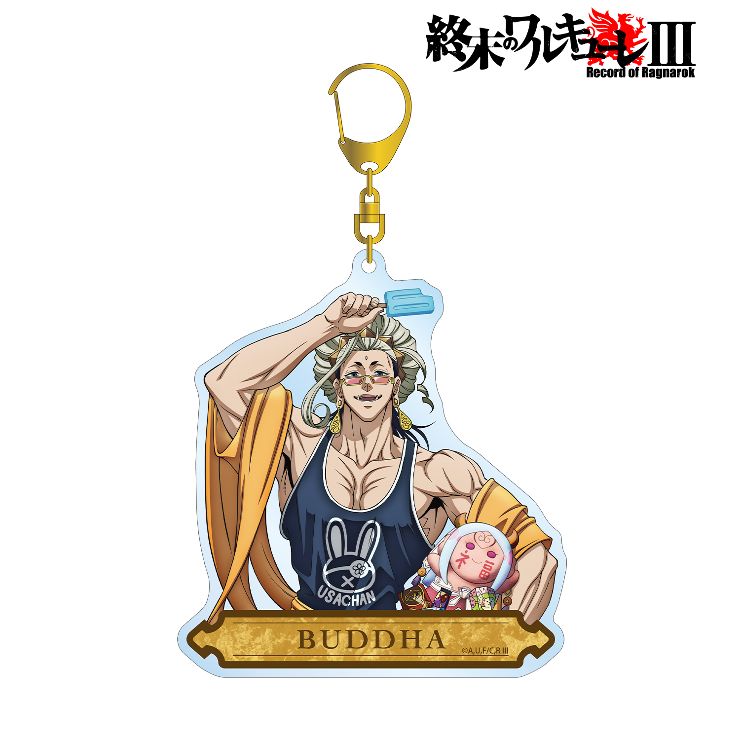 終末のワルキューレIII_描き下ろし 釈迦 BIGアクリルキーホルダー ver.A