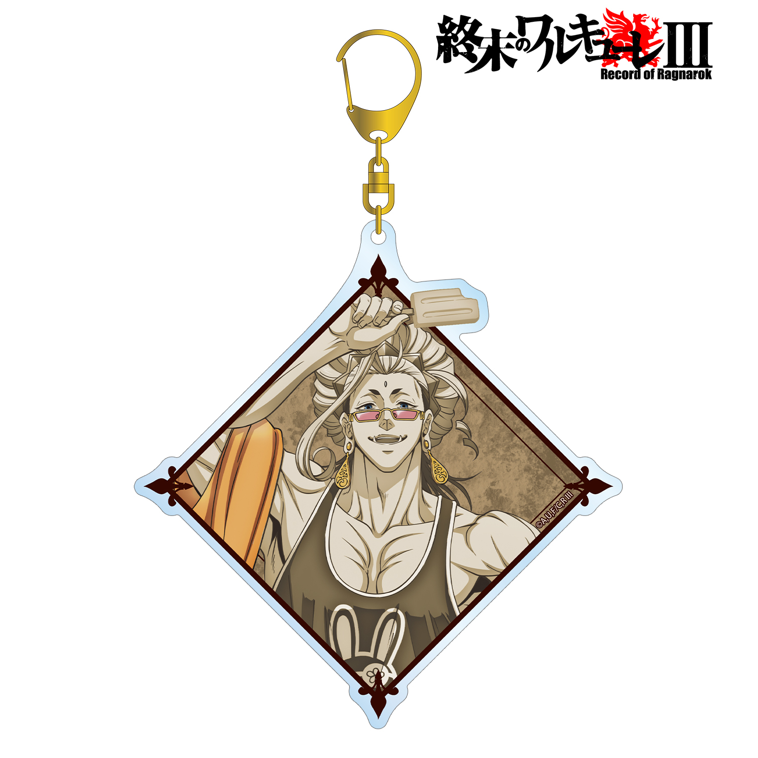 終末のワルキューレIII_描き下ろし 釈迦 BIGアクリルキーホルダー ver.B