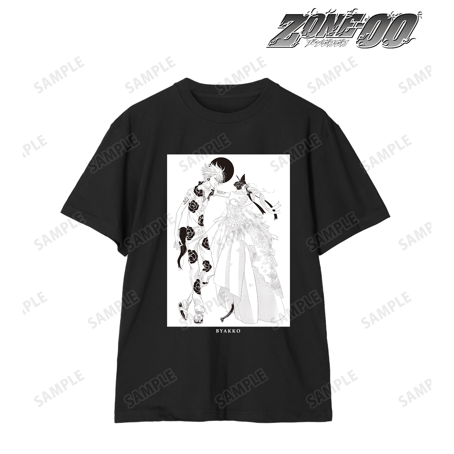 ZONE-00_(サイズ/L)_白狐 Teeユニセックス