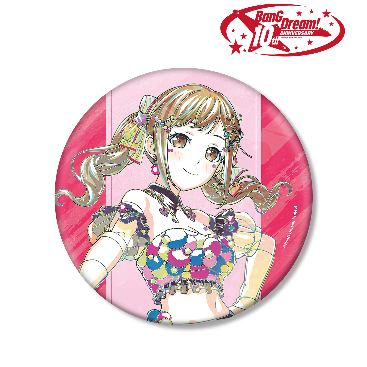 BanG Dream!_市ヶ谷 有咲 Ani-Art 第6弾 BIG缶バッジ