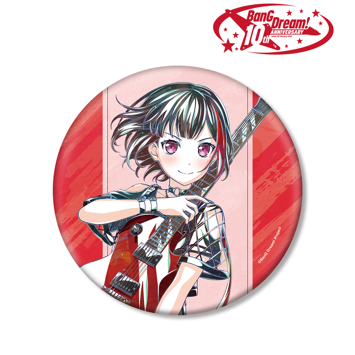 BanG Dream!_美竹 蘭 Ani-Art 第6弾 BIG缶バッジ