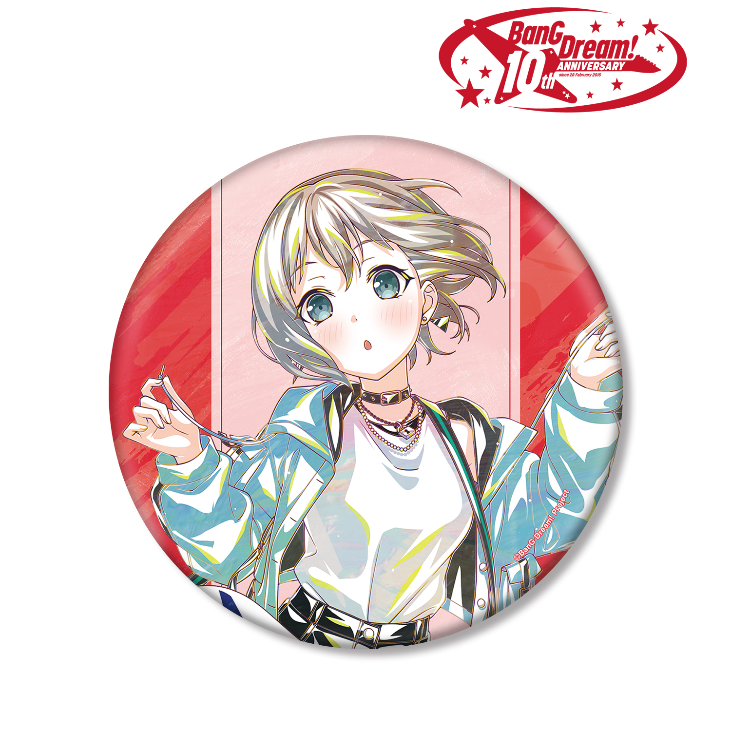 BanG Dream!_青葉 モカ Ani-Art 第6弾 BIG缶バッジ