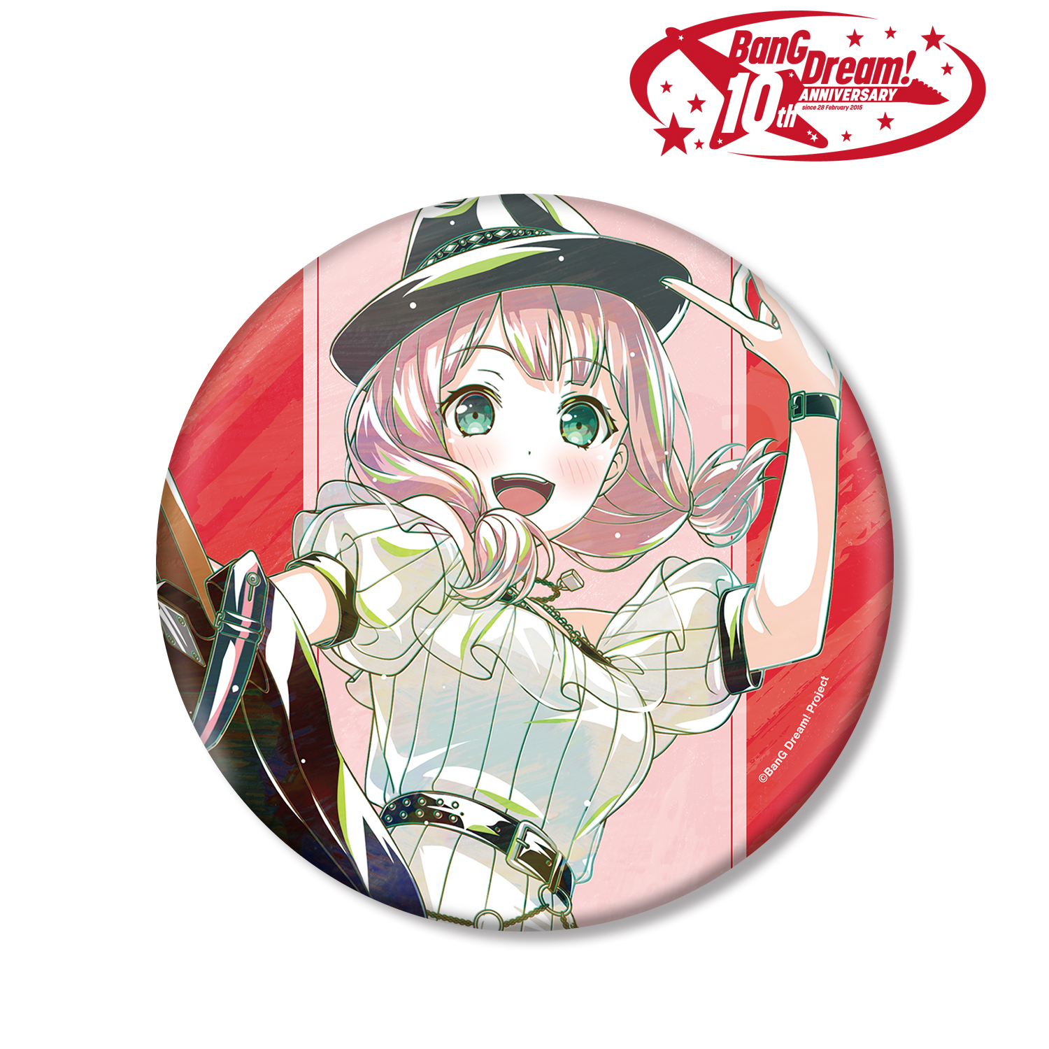 BanG Dream!_上原 ひまり Ani-Art 第6弾 BIG缶バッジ