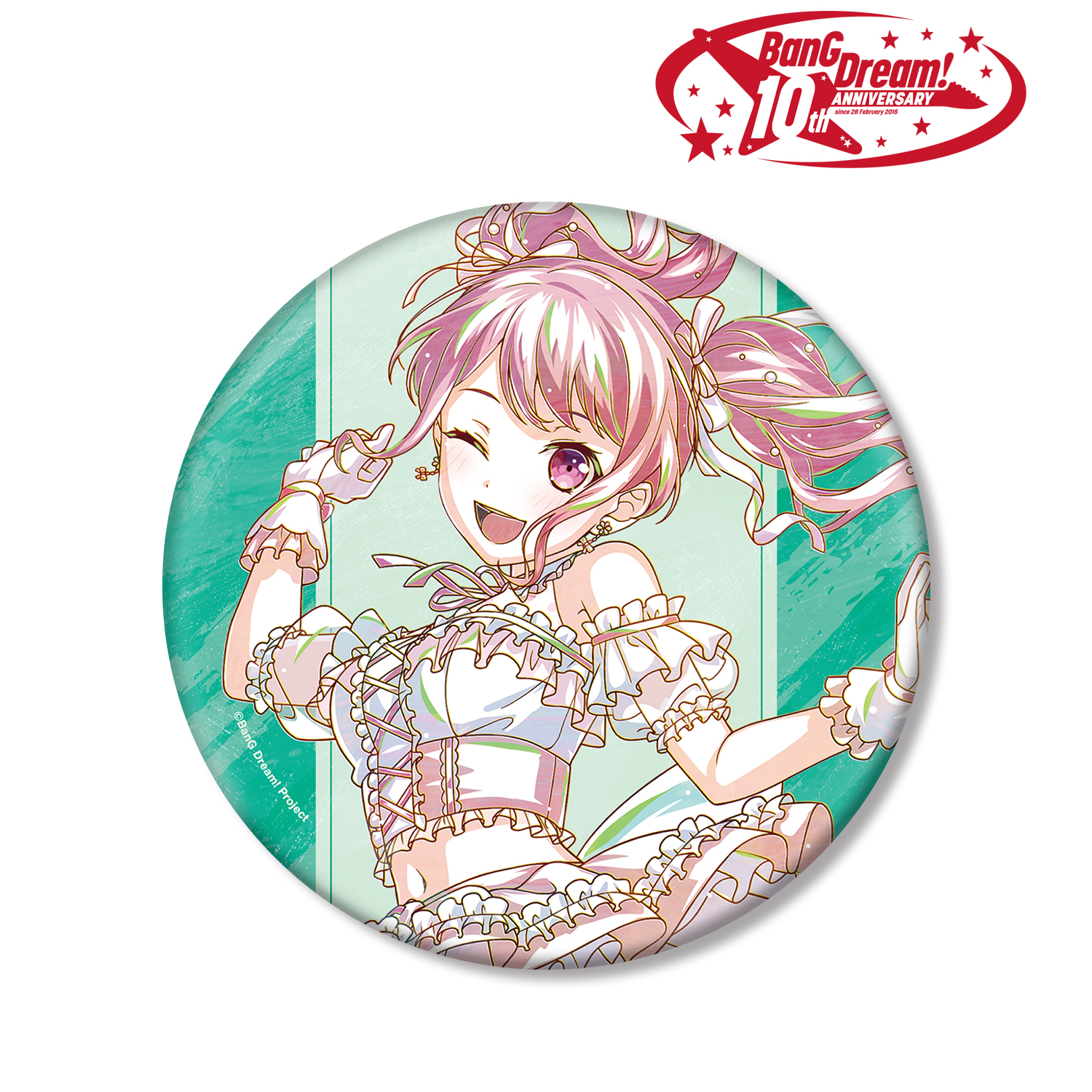 BanG Dream!_丸山 彩 Ani-Art 第6弾 BIG缶バッジ