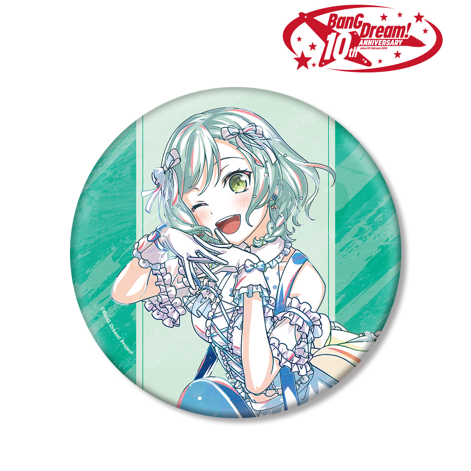 BanG Dream!_氷川 日菜 Ani-Art 第6弾 BIG缶バッジ