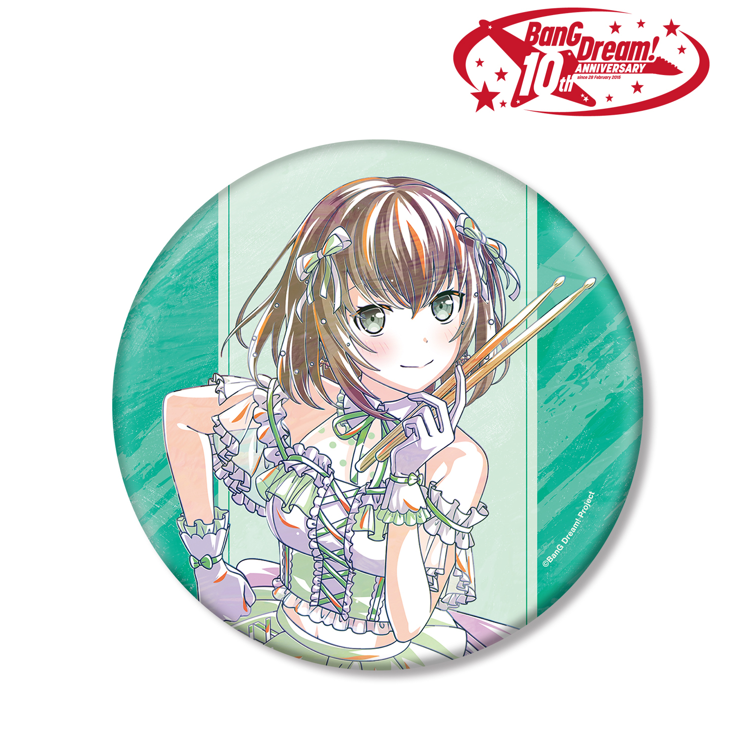 BanG Dream!_大和 麻弥 Ani-Art 第6弾 BIG缶バッジ