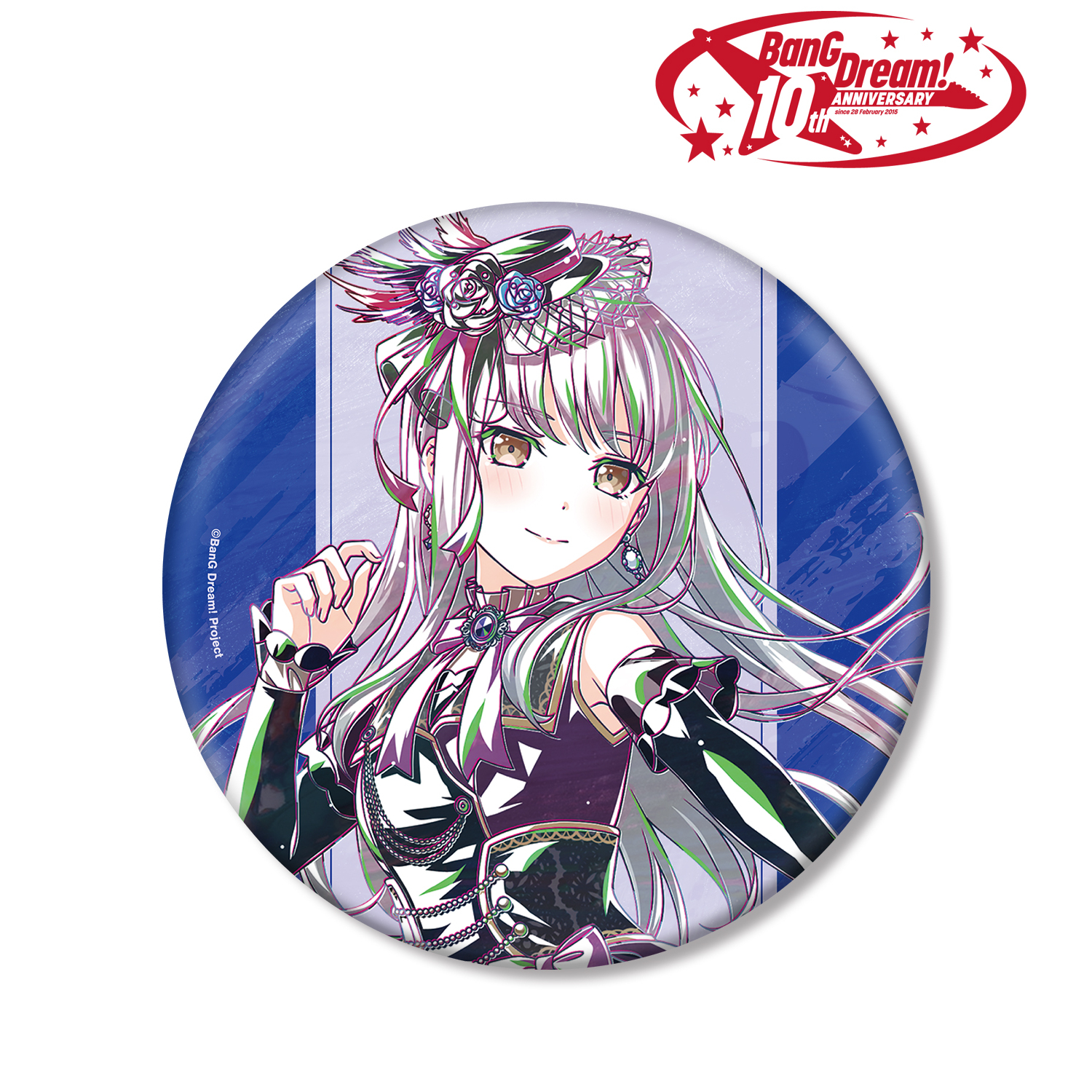 BanG Dream!_湊 友希那 Ani-Art 第6弾 BIG缶バッジ