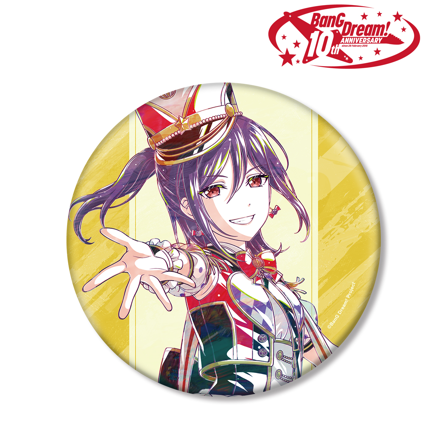 BanG Dream!_瀬田 薫 Ani-Art 第6弾 BIG缶バッジ