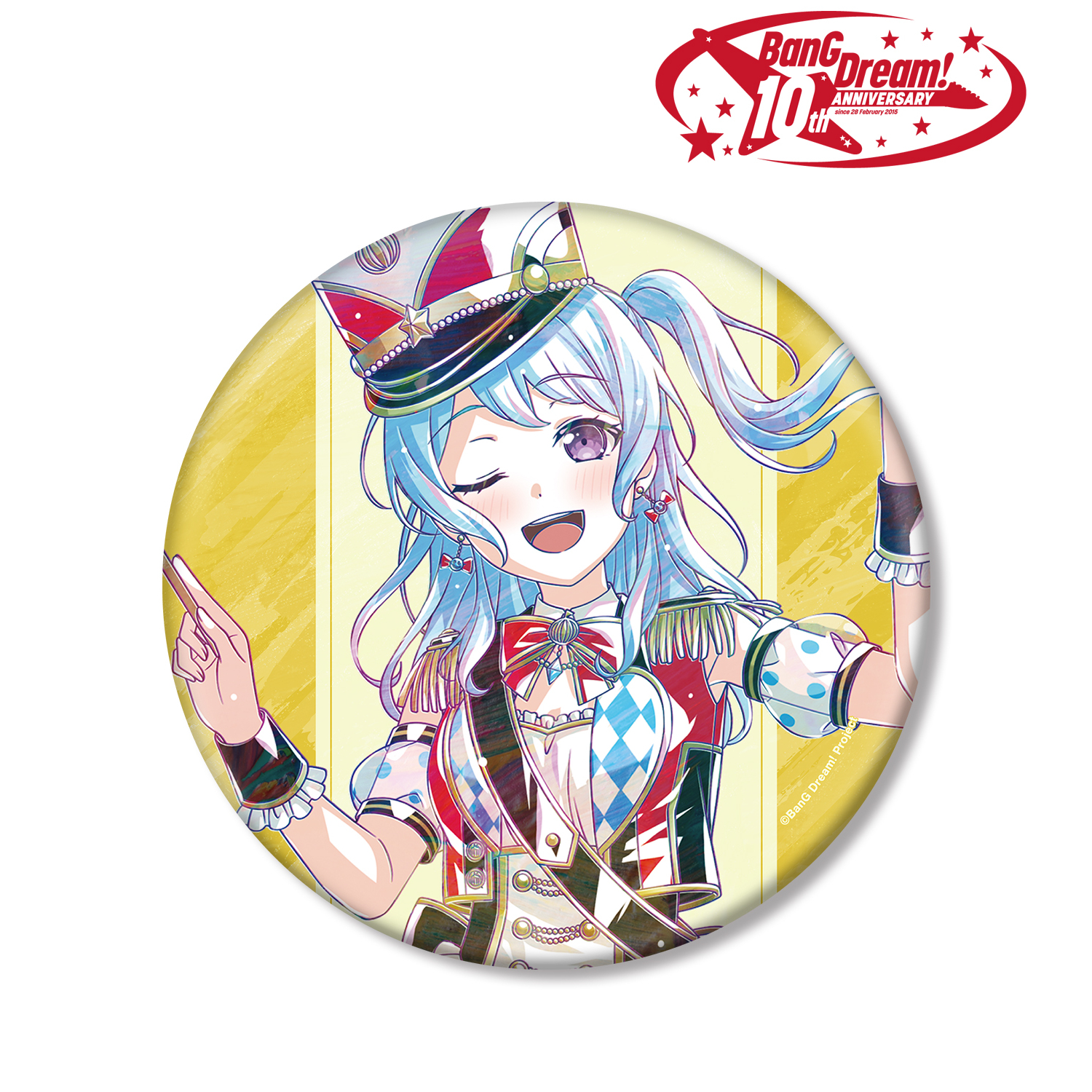 BanG Dream!_松原 花音 Ani-Art 第6弾 BIG缶バッジ