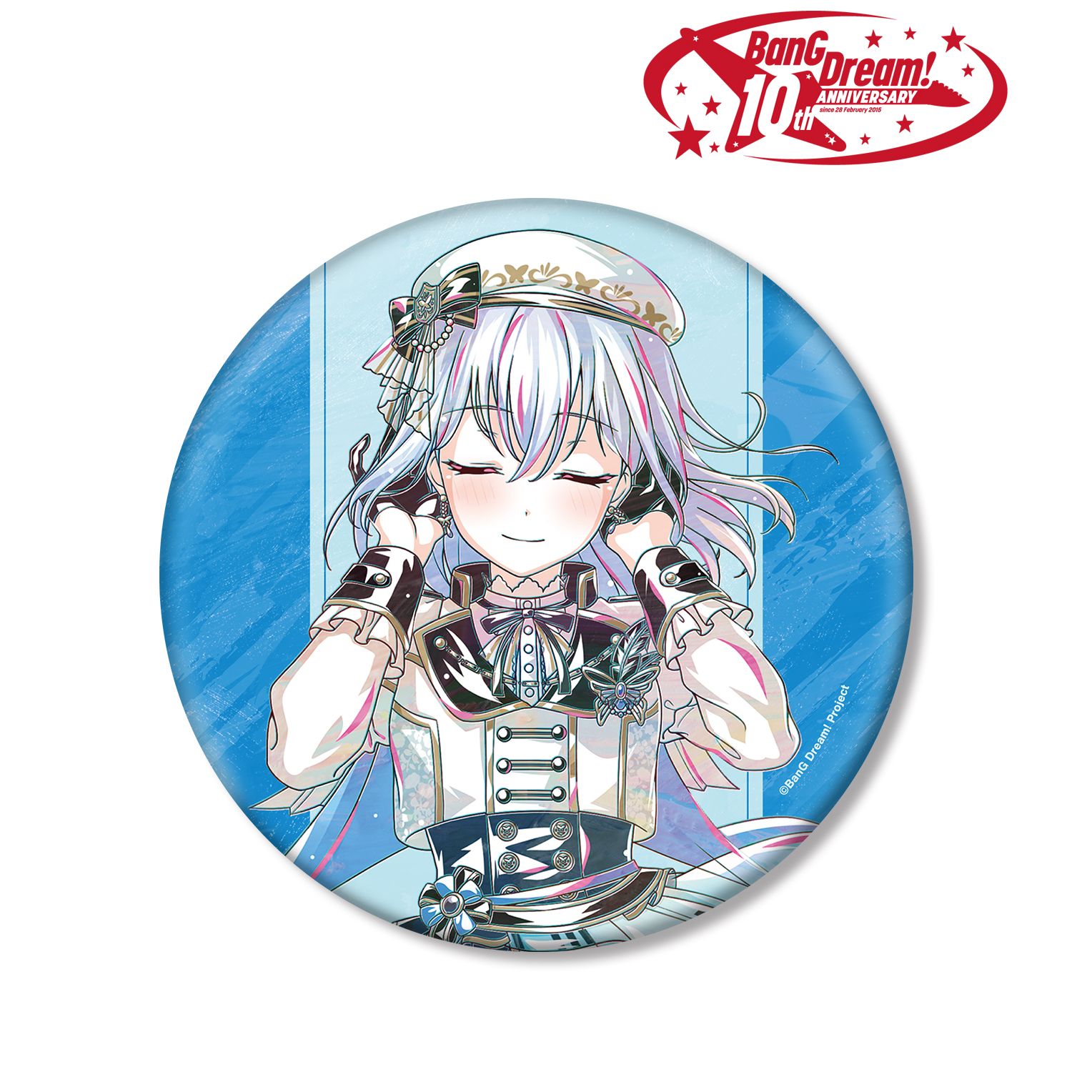 BanG Dream!_倉田 ましろ Ani-Art 第6弾 BIG缶バッジ