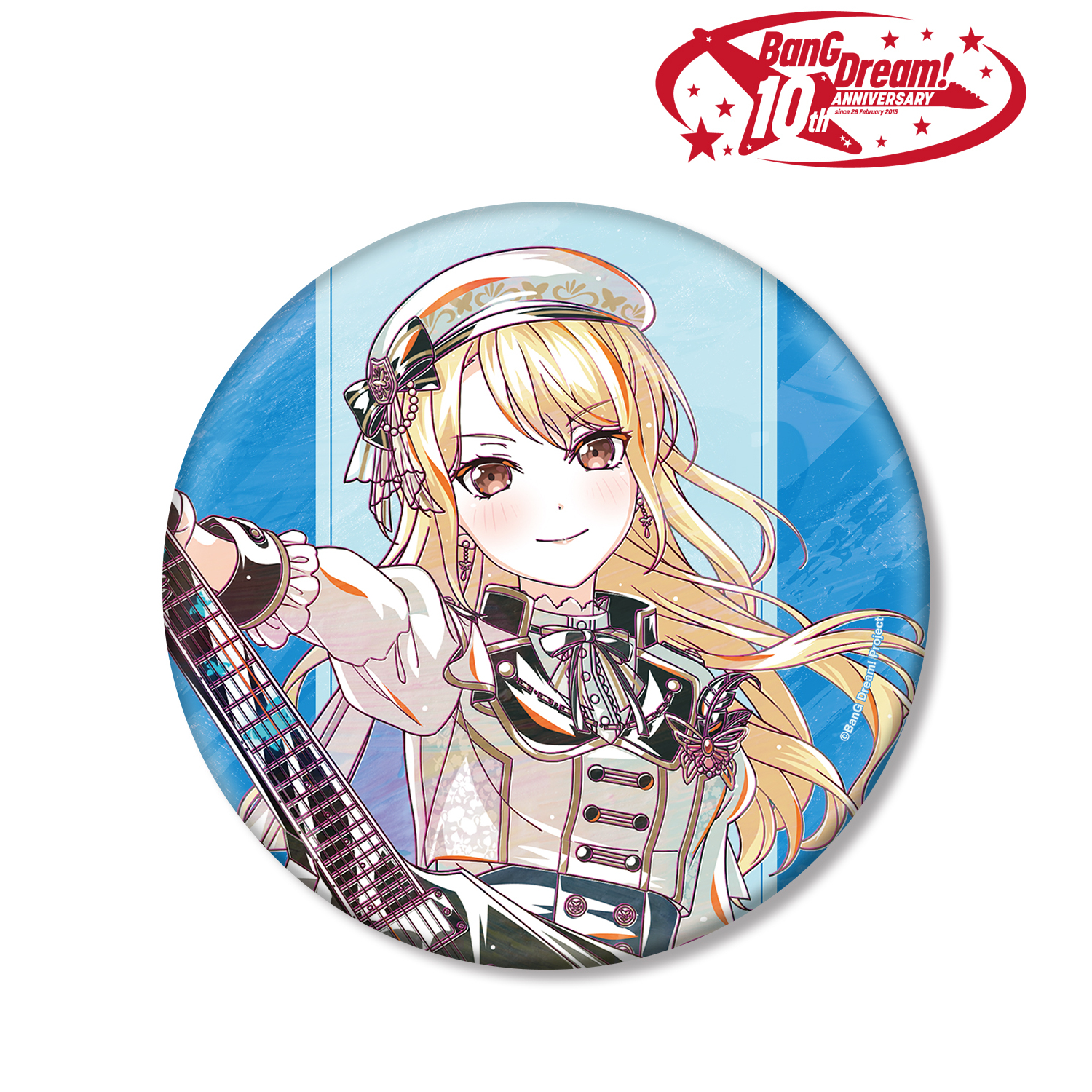 BanG Dream!_桐ヶ谷 透子 Ani-Art 第6弾 BIG缶バッジ