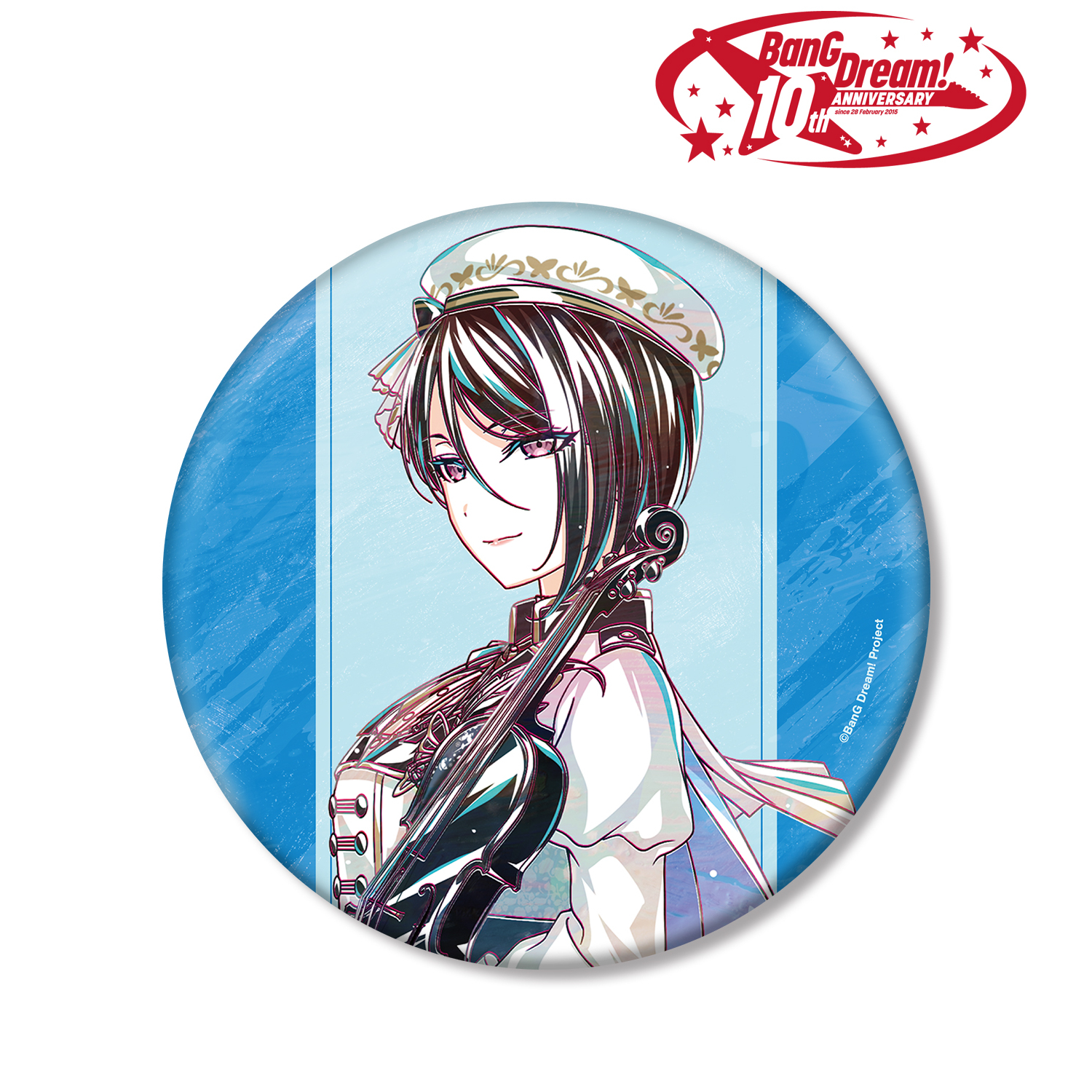 BanG Dream!_八潮 瑠唯 Ani-Art 第6弾 BIG缶バッジ