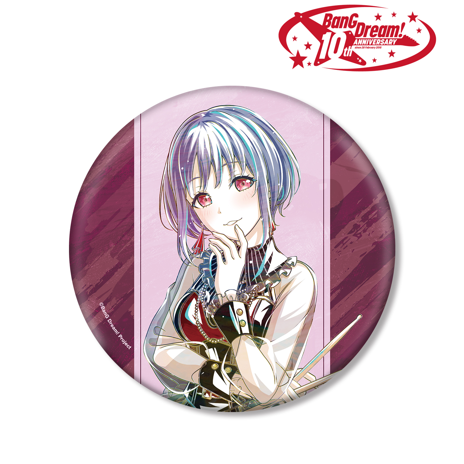 BanG Dream!_アモーリス Ani-Art 第6弾 BIG缶バッジ