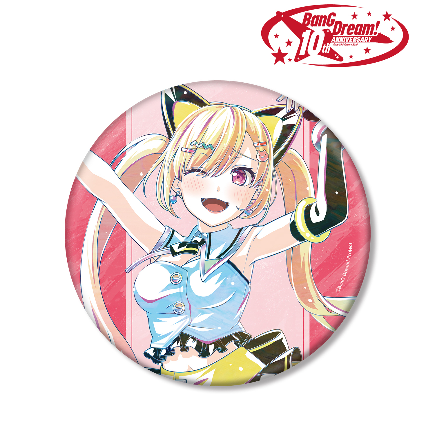 BanG Dream!_仲町 あられ Ani-Art 第6弾 BIG缶バッジ