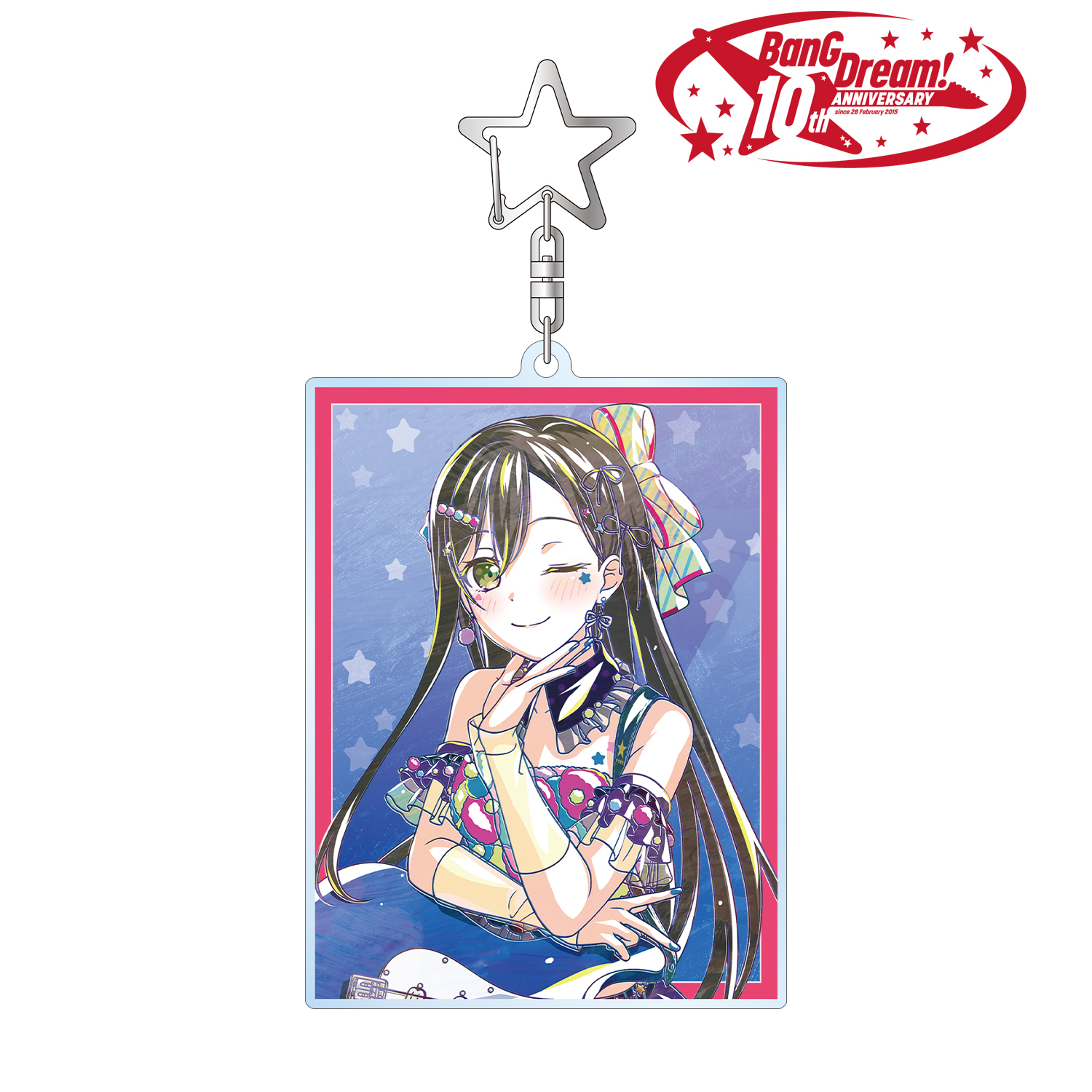 BanG Dream!_花園 たえ Ani-Art 第6弾 BIGアクリルキーホルダー