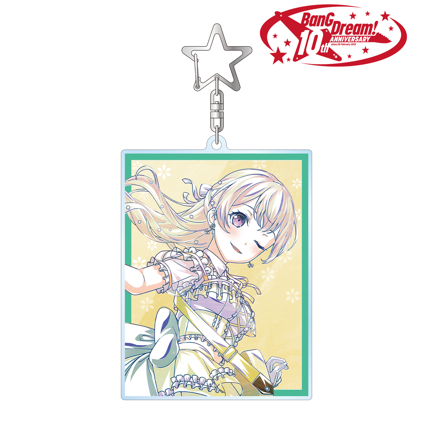BanG Dream!_白鷺 千聖 Ani-Art 第6弾 BIGアクリルキーホルダー