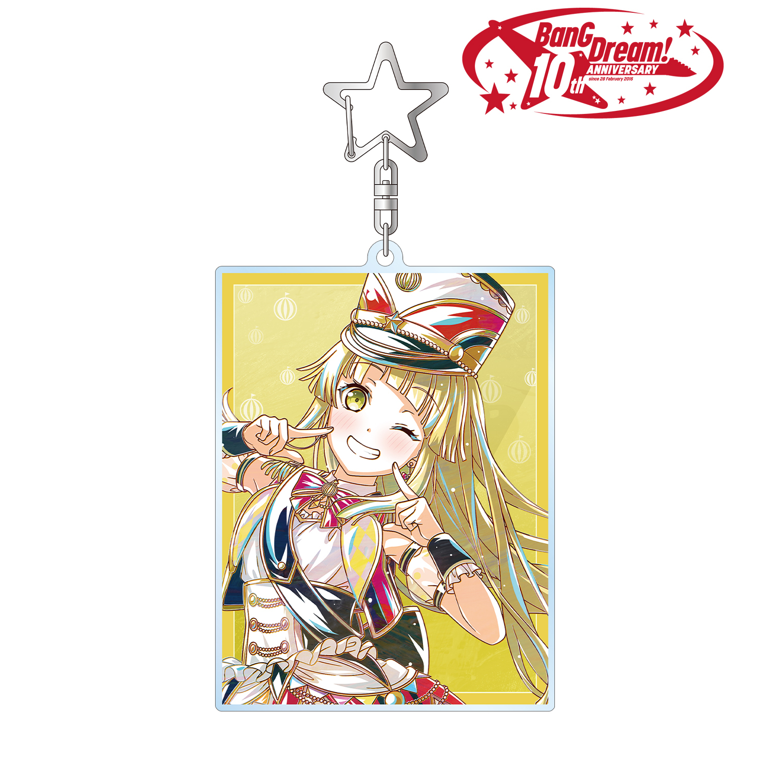 BanG Dream!_弦巻 こころ Ani-Art 第6弾 BIGアクリルキーホルダー