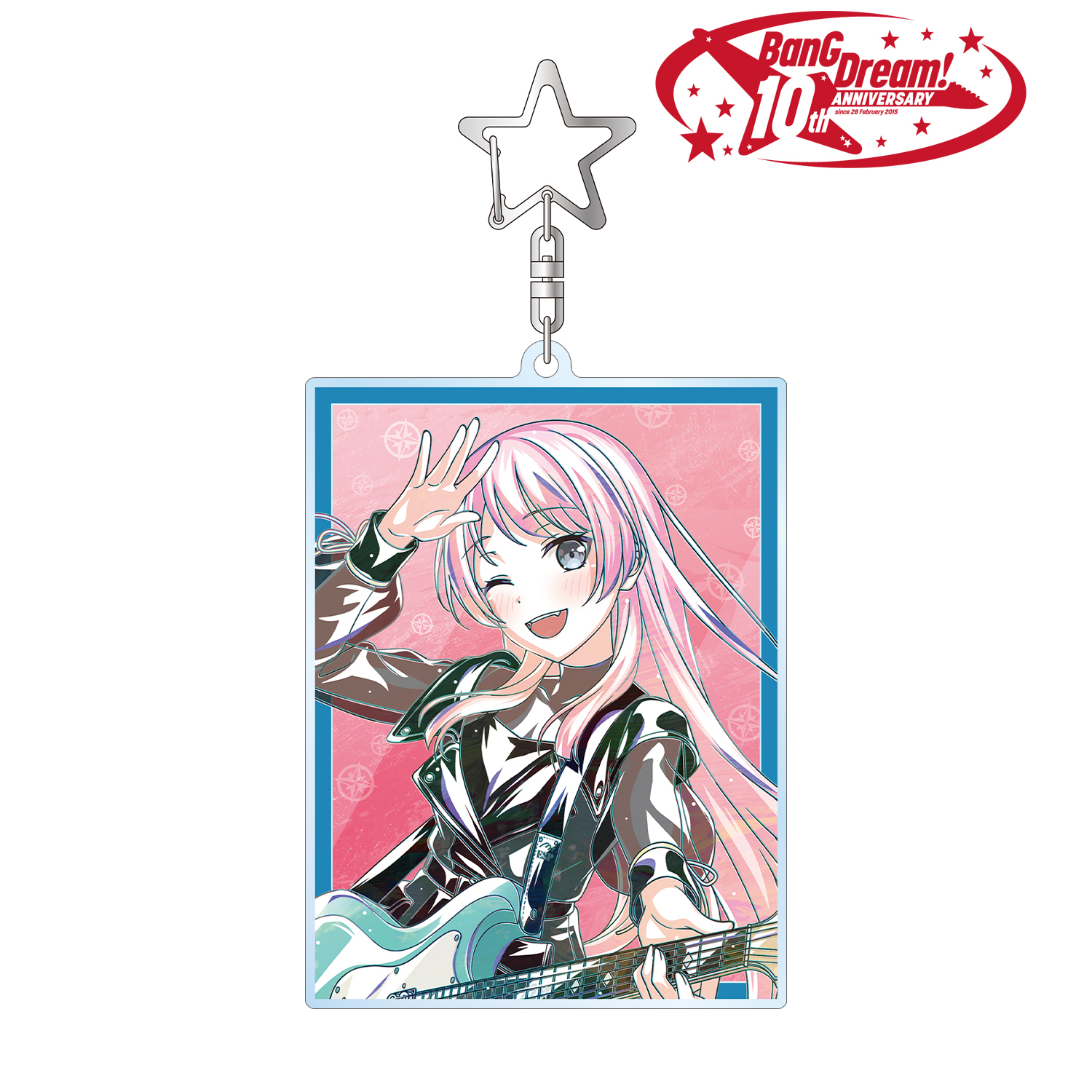 BanG Dream!_千早 愛音 Ani-Art 第6弾 BIGアクリルキーホルダー