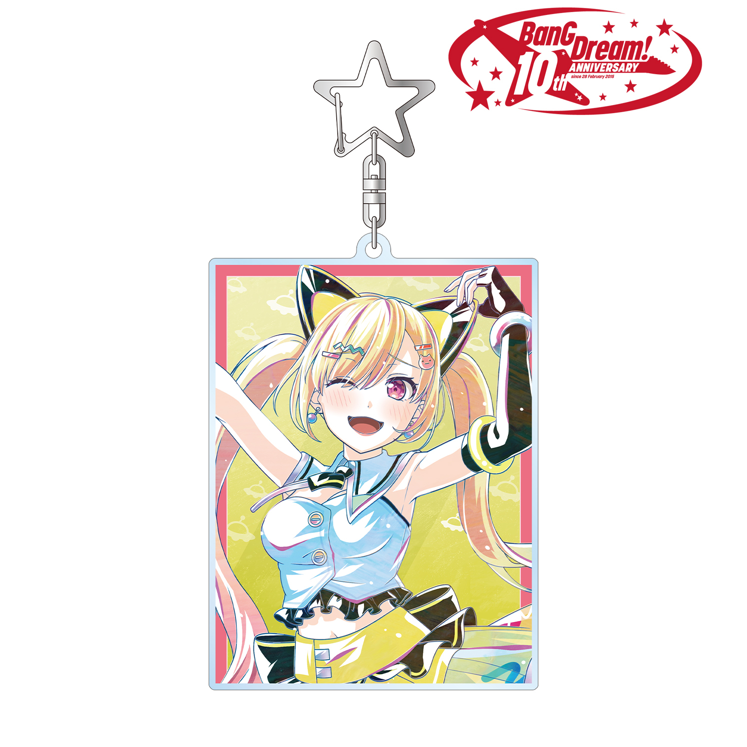 BanG Dream!_仲町 あられ Ani-Art 第6弾 BIGアクリルキーホルダー