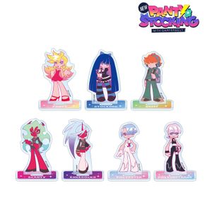 New PANTY ＆ STOCKING with GARTERBELT_トレーディング Ani-Art clear label アクリルスタンド(単位/コンプリートBOX/7パック入り)