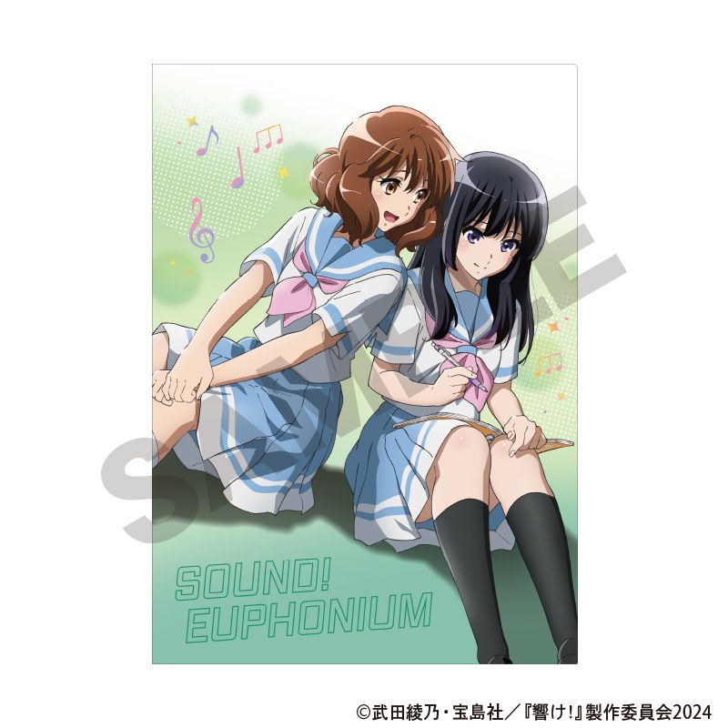 響けユーフォニアム　非売品クリアファイル4枚 響け！ユーフォニアム_シングルクリアファイル ミュージック | 響け