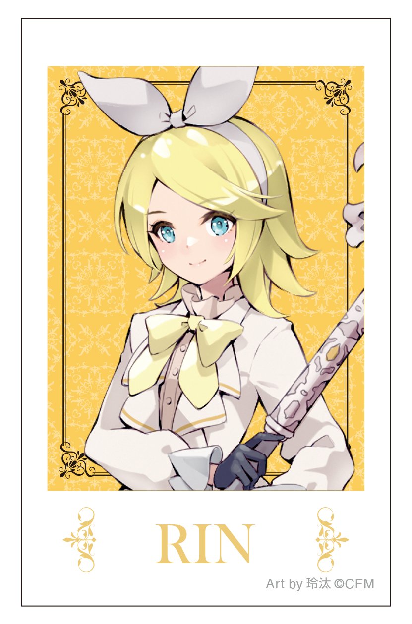 初音ミクシリーズ_チェキプリント／鏡音リン　騎士　Art by 玲汰