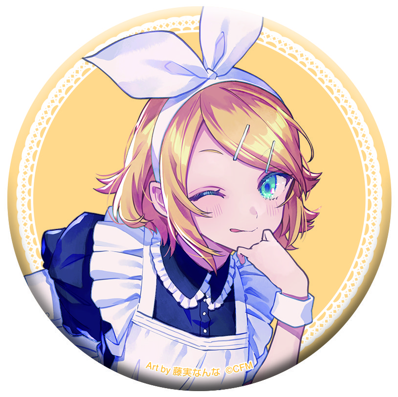 初音ミクシリーズ_オーロラ缶バッジセット／鏡音リン | 公式グッズ