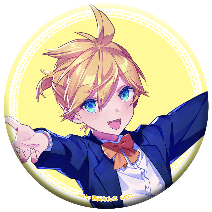 初音ミクシリーズ_オーロラ缶バッジセット／鏡音レン | 公式グッズ