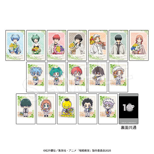 暗殺教室_ポラショットコレクション フラワーブーケVer.【OPP／17枚入り】