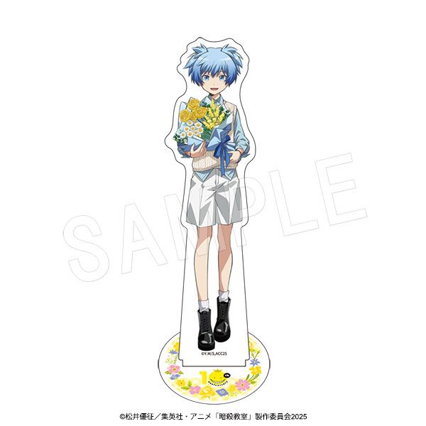暗殺教室_アクリルフィギュアスタンド フラワーブーケVer. 潮田渚
