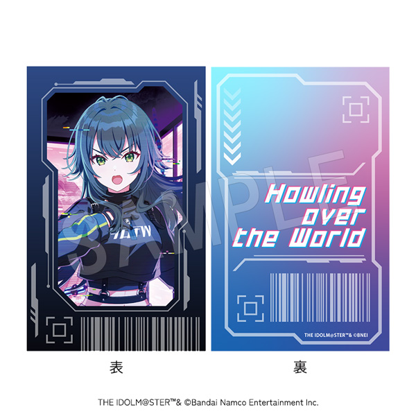 学園アイドルマスター_Howling over the World カードキー風プラブロマイド 月村手毬