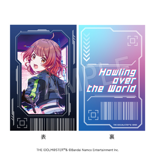 学園アイドルマスター_Howling over the World カードキー風プラブロマイド 花海佑芽