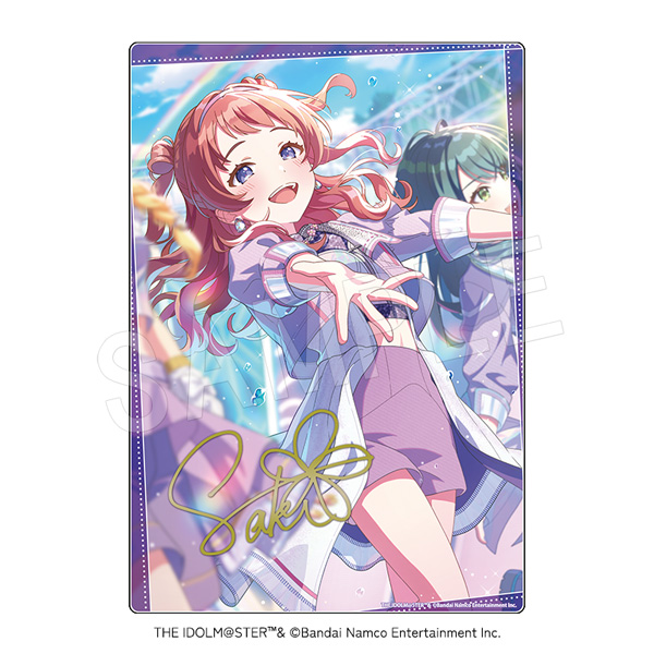 学園アイドルマスター_サイン入りアクリルアートパネル 雨上がりのアイリスVer. 花海咲季