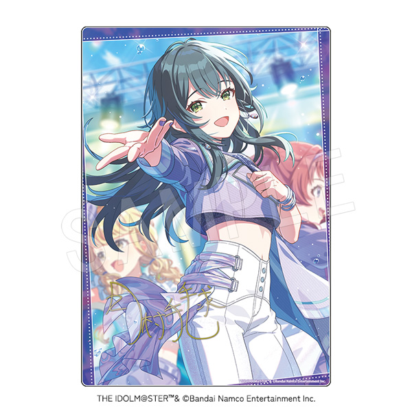 学園アイドルマスター_サイン入りアクリルアートパネル 雨上がりのアイリスVer. 月村手毬