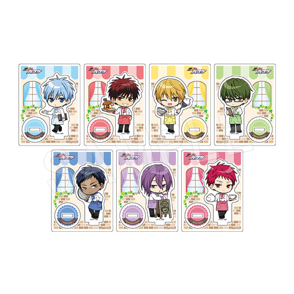 黒子のバスケ_トレーディングミニアクリルスタンド カフェ2025Ver.【BOX／7個入り】