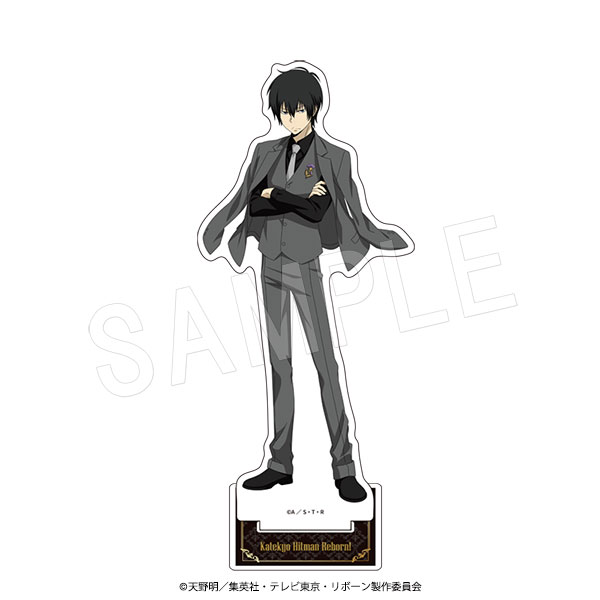 家庭教師ヒットマンREBORN!_アクリルフィギュアスタンド 黒スーツVer. 雲雀恭弥