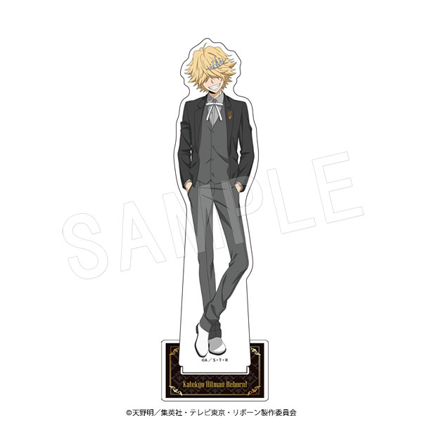 家庭教師ヒットマンREBORN!_アクリルフィギュアスタンド 黒スーツVer. ベルフェゴール