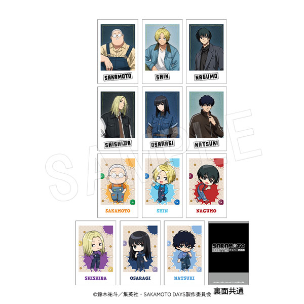 SAKAMOTO DAYS_ポラショットコレクション デニムVer.【OPP/12枚入り】