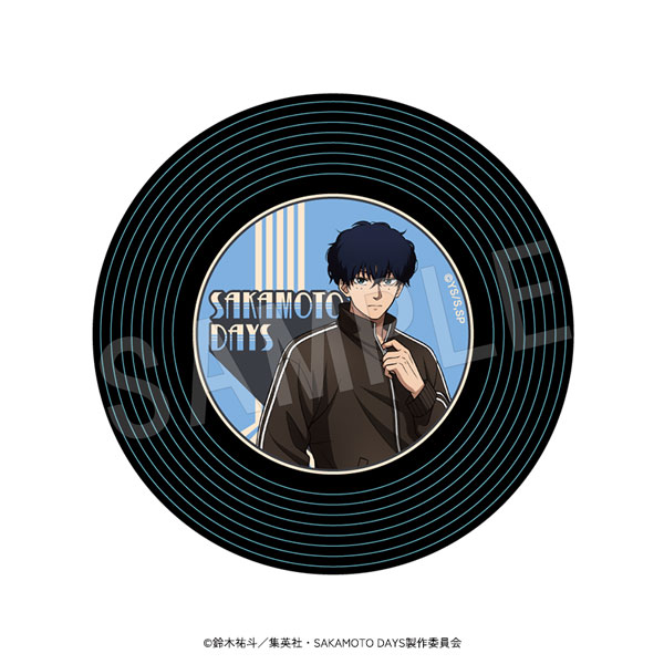 SAKAMOTO DAYS_まわる!レコード風マグネット デニムVer. 勢羽夏生
