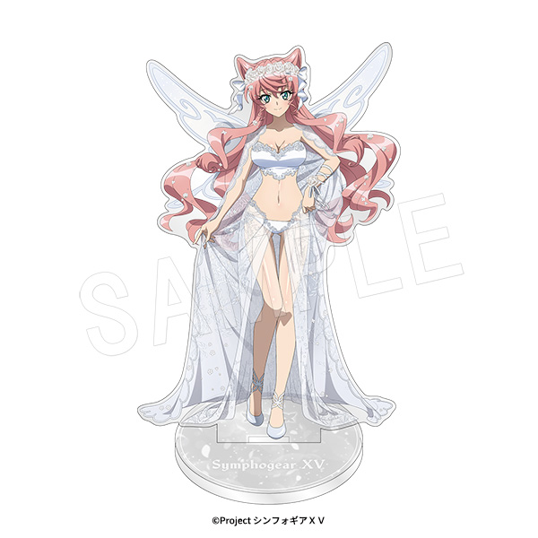 戦姫絶唱シンフォギアXV_アクリルスタンド フラワーフェアリーVer. マリア・カデンツァヴナ・イヴ
