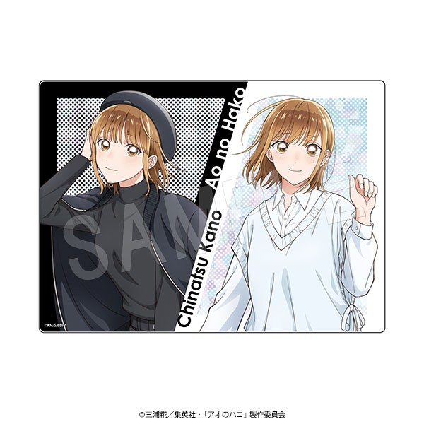 アオのハコ_ホロアクリルアートパネル BLACK&WHITE Ver. 鹿野千夏