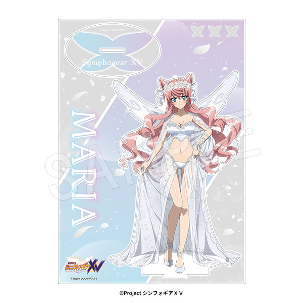戦姫絶唱シンフォギアXV_BIGアクリルスタンド フラワーフェアリーVer.  マリア・カデンツァヴナ・イヴ