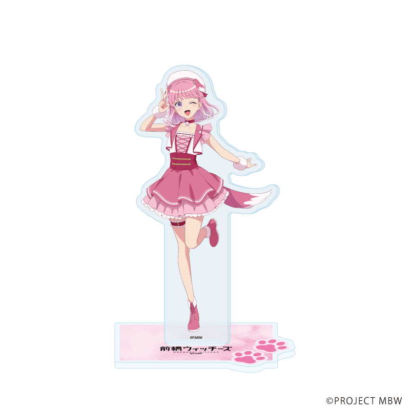 前橋ウィッチーズ_アクリルスタンド11/赤城ユイナ(描き下ろしイラスト)