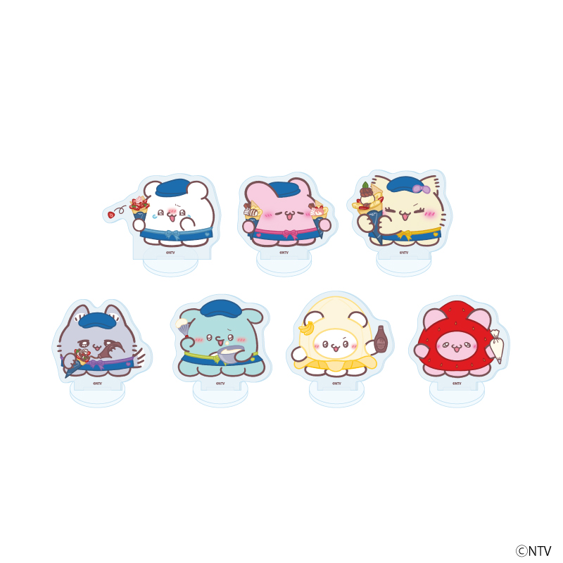 らぶいーず_アクリルぷちスタンド04/クレープver. コンプリートセット(全7種)(描き下ろしイラスト)【コンプリートセット/7個入り】