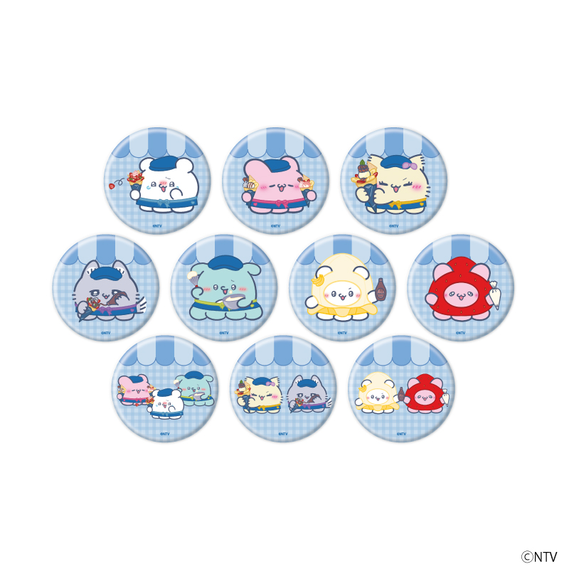 らぶいーず_缶バッジ04/クレープver. コンプリートセット(全10種)(描き下ろしイラスト)【コンプリートセット/10個入り】