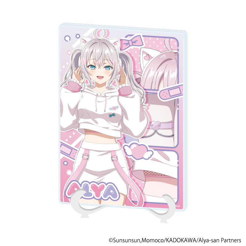 時々ボソッとロシア語でデレる隣のアーリャさん_(A5サイズ)_アクリルアートボード05/アーリャ ゆめかわver.(描き下ろしイラスト)